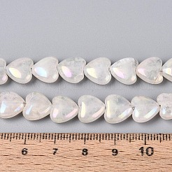 Electroplate Natural Quartz Crystal Beads Strands&nbsp;G-T144-40