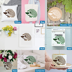1Pc PET Hollow Out Drawing Painting Stencils&nbsp;DIY-MA0005-76C