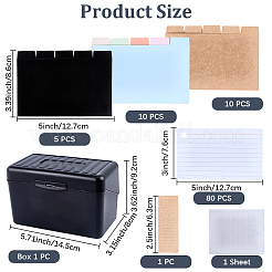 Index Card Box Set&nbsp;AJEW-CP0008-91B