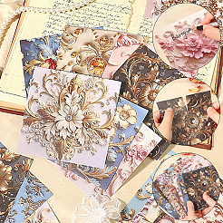 4Bags 4 Colors Flower Scrapbook Paper Kits&nbsp;DIY-SP0005-53