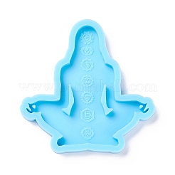 Human Shape DIY Cup Mat Silicone Statue Molds&nbsp;DIY-M025-03