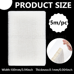 製本用の綿ガーゼ生地  ホワイト  100x0.1mm  5m / pc&nbsp;DIY-WH0591-050B