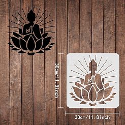 Plastic Reusable Drawing Painting Stencils Templates&nbsp;DIY-WH0172-448