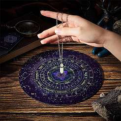 DIY Synthetic Mixed Stone Dowsing Pendulum Making Kit&nbsp;DIY-CP0010-91