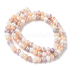 Natural Cultured Freshwater Pearl Beads Strands&nbsp;PEAR-C004-12