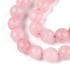 Dyed Natural White Jade Beads Strands&nbsp;LS-G-T139-8mm-60-12