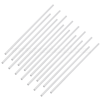 アルミ棒6061本  長方形  プラチナ  300x6mm&nbsp;DIY-WH0504-723B-P-1