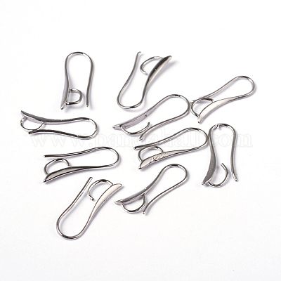 Brass Earring Hook&nbsp;KK-C1277-1