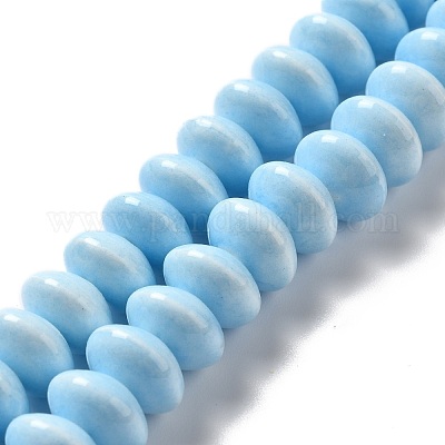 Handmade Pearlized Porcelain Beads&nbsp;PORC-E017-02E-1