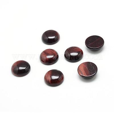 Dyed & Heated Natural Tiger Eye Gemstone Cabochons&nbsp;G-T020-8mm-19-1