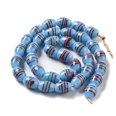 Handmade Nepalese Lampwork Beads&nbsp;LAMP-Z008-06A-1