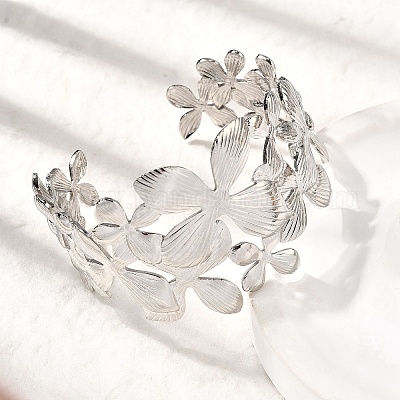 Wholesale 304 Stainless Steel Cuff Bangles - Pandahall.com