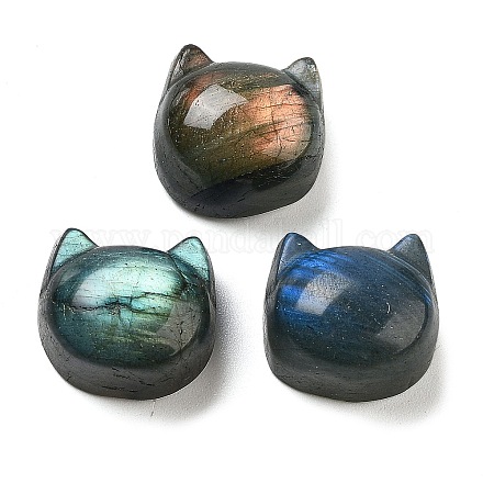 Natural Labradorite Cabochons G-C152-04-1