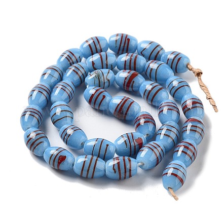 Handmade Nepalese Lampwork Beads LAMP-Z008-06A-1