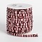 Ethnic Cord Polyester Cords, Brown, 7x5mm, 10yards/roll