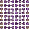 200Pcs Natural Amethyst Beads, Round, 4mm, Hole: 0.6mm