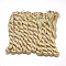 Polyester Thread, Chinese Knotting Cord, Camel, 1mm, about 28.43 yards(26m)/bundle, 10 bundles/bag