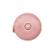Plastic Tape Measures, Flat Round, Dark Salmon, 4.9cm