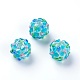 Handmade Bumpy Lampwork Beads&nbsp;LAMP-E021-07L-2