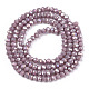 Electroplate Glass Beads Strands&nbsp;EGLA-A034-P3mm-B19-2