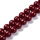 Baking Paint Glass Beads&nbsp;GLAA-Z010-01F-1