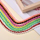 Handmade Opaque Acrylic Cable Chains&nbsp;MACR-CJ0001-07-5