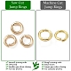 Aluminum Open Jump Rings&nbsp;FIND-G086-01B-LG-3
