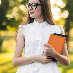Elastic Cloth Book Cover&nbsp;AJEW-WH0696-009B
