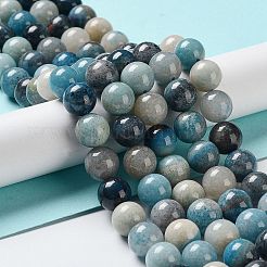 天然トロライトビーズ連売り  ラウンド  10~10.5mm  穴：1mm  約37個/連  15.35インチ（39cm）&nbsp;G-NH0002-B01-03