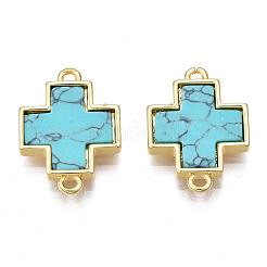 Brass Connector Charms&nbsp;KK-N233-172B-01B