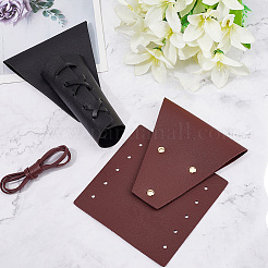 CutHollow 2Pcs 2 Colors Imitation Leather Knife Sword Sheaths&nbsp;FIND-CL0001-10B
