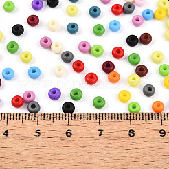 Opaque Colours Glass Seed Beads&nbsp;SEED-N007-07