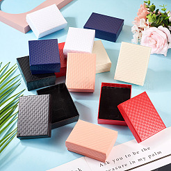 Rhombus Textured Cardboard Gift Storage Boxes&nbsp;LS-CON-TAC0010-03A-01