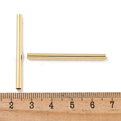 Brass Tube Beads&nbsp;KK-H503-03G-03