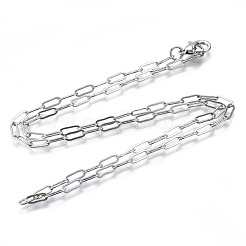 Brass Paperclip Chains&nbsp;MAK-S072-10B-P