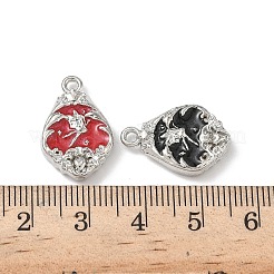 Alloy Enamel Pendants&nbsp;FIND-L023-09P