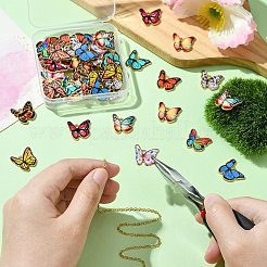 60Pcs 12 Colors Alloy Enamel Pendants&nbsp;FIND-CJ0011-13