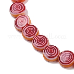Handmade Lampwork Beads Strands&nbsp;LK-R004-50F