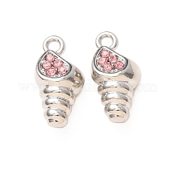 Alloy Rhinestone Pendants&nbsp;RB-CBAA597-01P