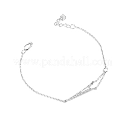Fashion 925 Sterling Silver Cubic Zirconia Cupid/Cherub's Arrow Bracelet&nbsp;TS-B304-S