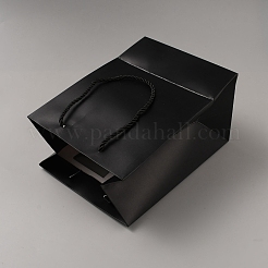 Rectangle Paper Gift Bags with Rope Handles&nbsp;ABAG-WH0035-064B