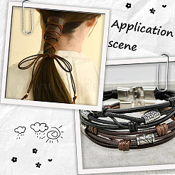 1 Roll Cowhide Leather Jewelry Cord&nbsp;WL-CL0001-03A-01