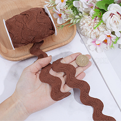 10 Yards Polyester Lace Ribbon&nbsp;OCOR-GF0005-95B