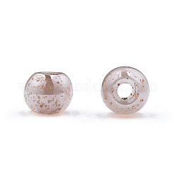 6/0 Imitation Jade Glass Seed Beads&nbsp;SEED-N004-006-04