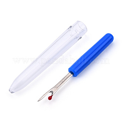 プラスチック製のハンドル鉄シームリッパー  白金金属色  ブルー  89x10mm&nbsp;TOOL-T010-02D