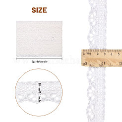 1Bundle Hollow Cotton Embroidery Flower Ribbon&nbsp;OCOR-FG0002-73B