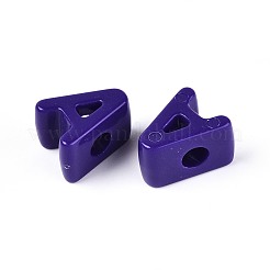 Opaque Acrylic European Beads&nbsp;OACR-M027-01A-03