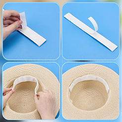 Cotton and Linen Hat Sweat-proof Tape&nbsp;FIND-WH0367-58B