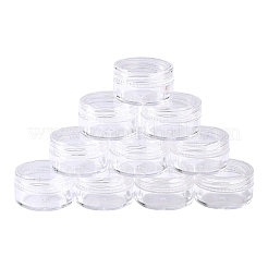 プラスチックビーズ収納ケース  12のコンパートメント  透明  9.8x13x2cm  小箱：30x17mm  容量：5ml（0.17液量オンス）&nbsp;C089Y
