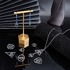 24Pcs 6 Style 201 Stainless Steel Pendants&nbsp;FIND-AR0002-03
